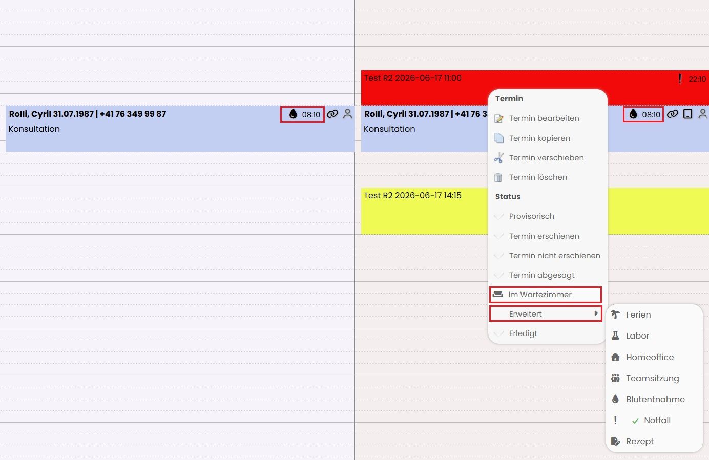 NEW: Der Agenda-Status wird erweitert